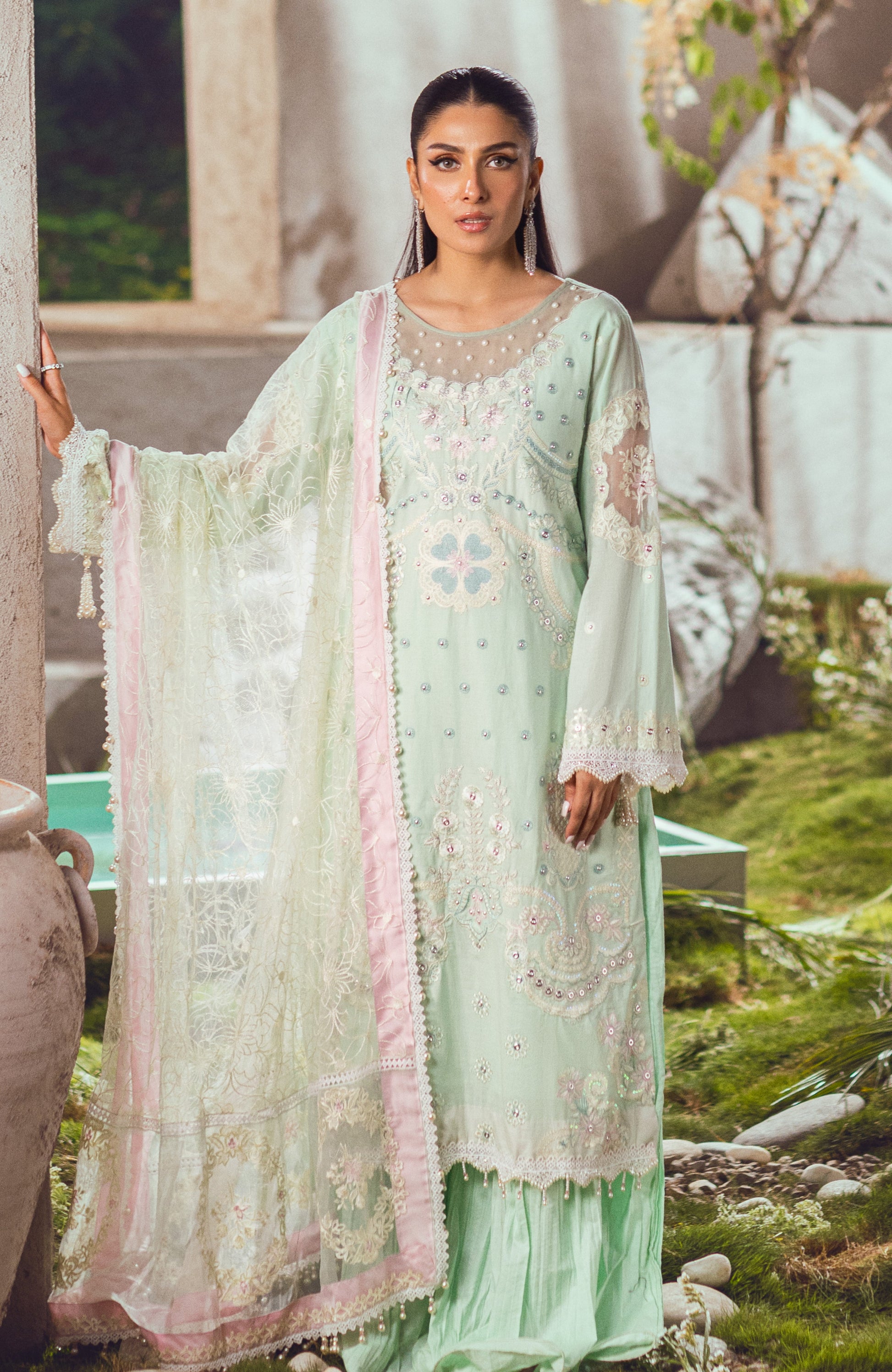 Buy Now, D#04 MAHIYMAAN - Eid Luxury Embroidered Lawn - Al Zohaib - Shahana Collection UK - Wedding and Bridal Party Dresses - Festive Eid 2023