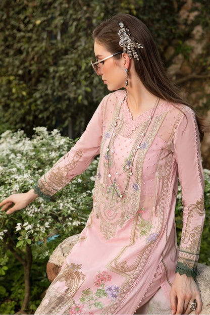 Maria. B - Mprints - Spring Summer 2023 - MPT - 13 A - Summer Lawn Collection - Pakistani Lawn Brands - Shahana Collection Uk