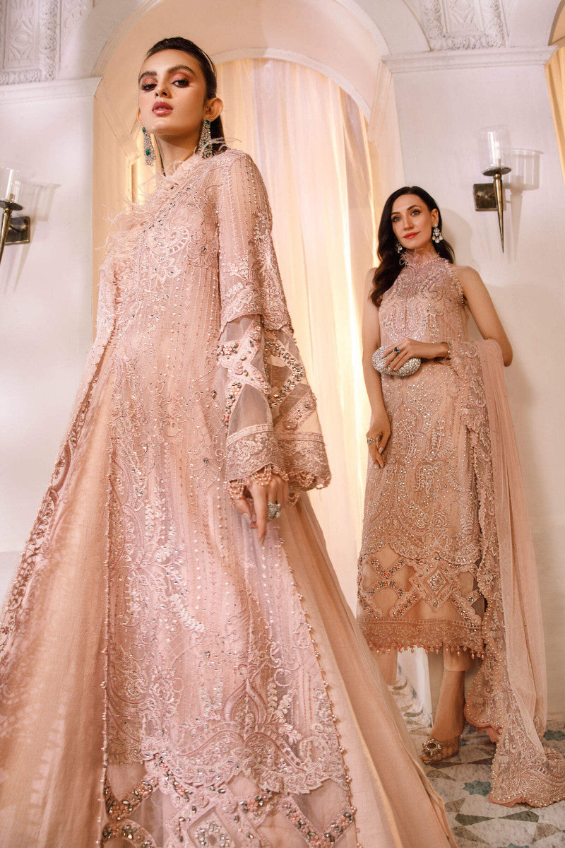 Ash Pink (BD-2505) Mbroidered Wedding