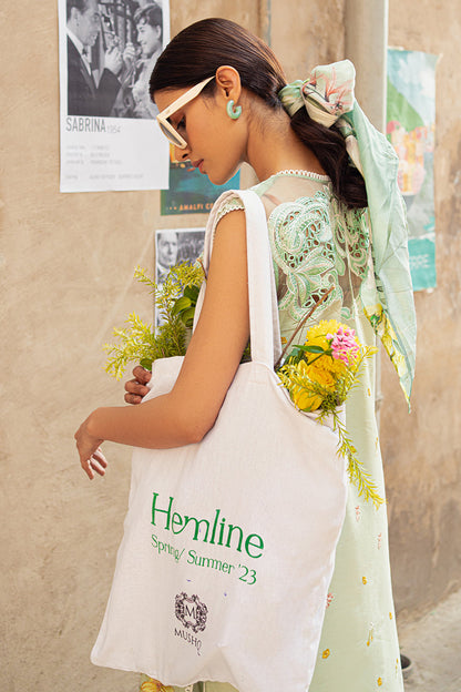 Bianca -Hemline Tesoro - Spring Summer'23 - Mushq - Shahana Collection UK - Eid 2023 - Spring Summer Lawn